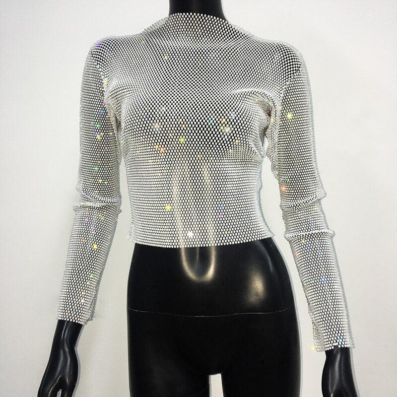 Bling Diamond Long Sleeve - IntimGlamour