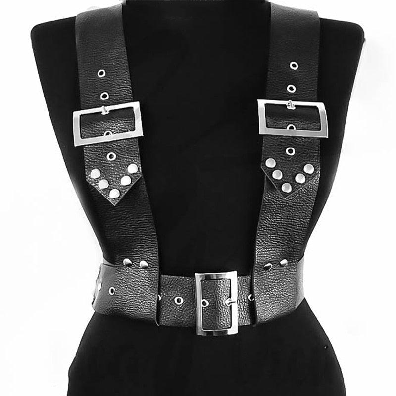 Jemma's Leather Harness - IntimGlamour