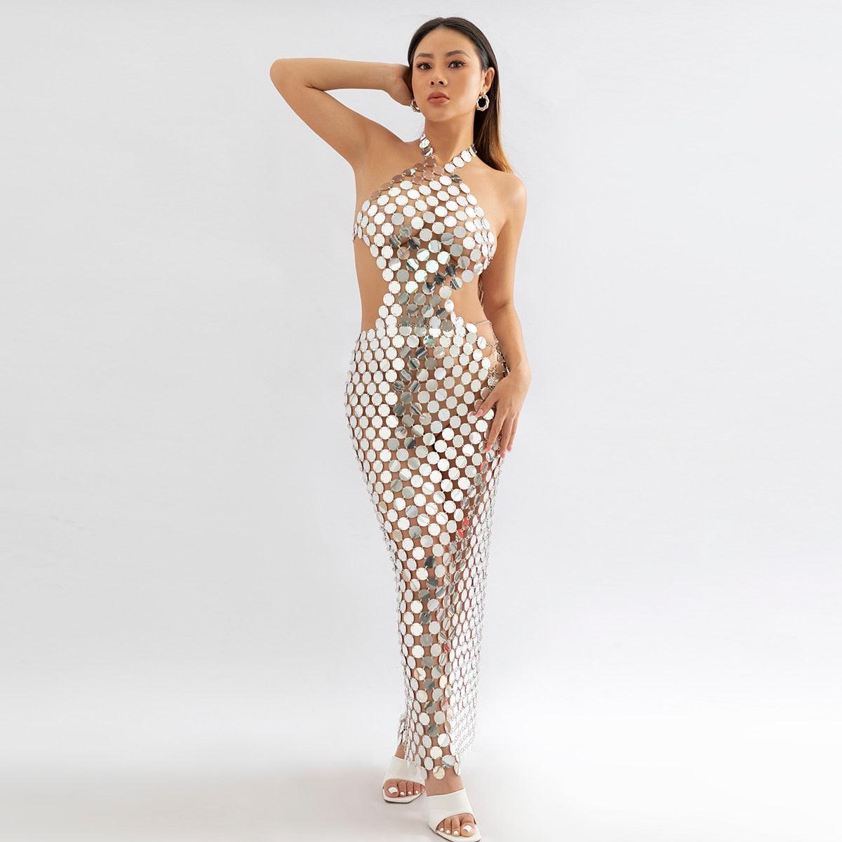 Kira's Sexy Metal Dress - IntimGlamour