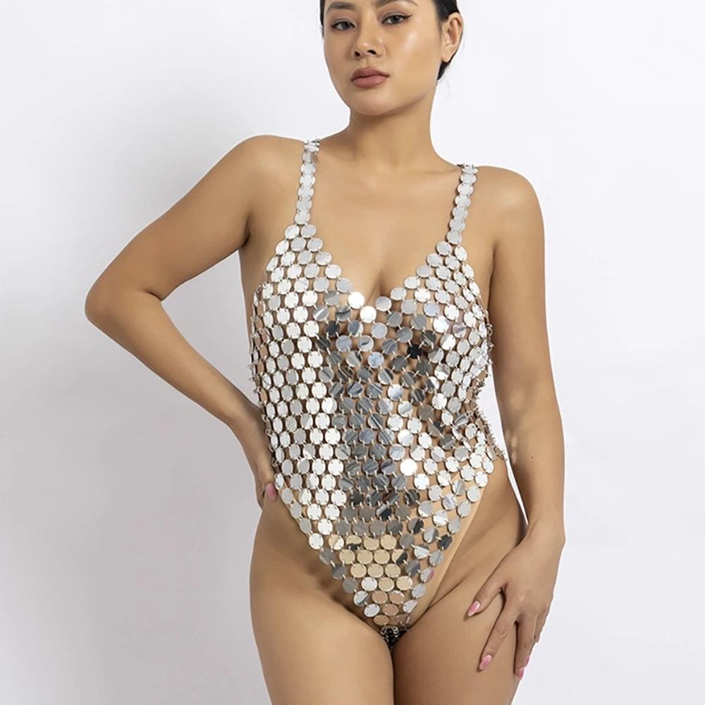 Kira's Sexy Metal Dress - IntimGlamour