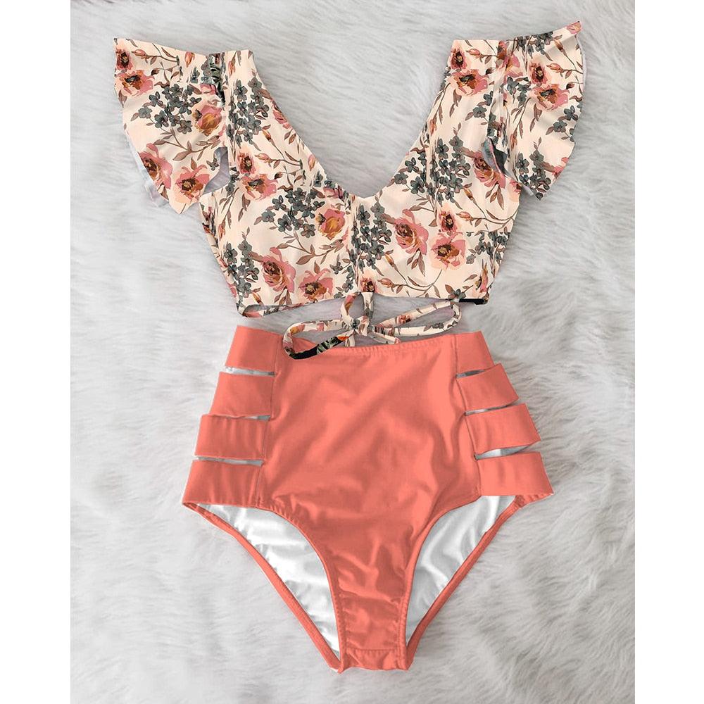 Pandora's Pleasure Floral Beachwear - IntimGlamour