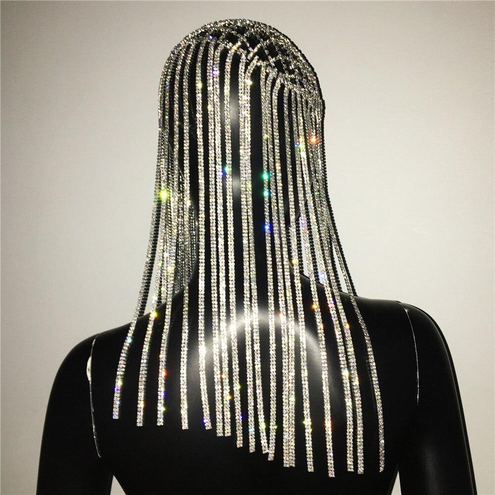 Rihanna's Crystal Headdress - IntimGlamour